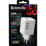 Сетевое зарядное устройство Defender UPA-145 (83245)