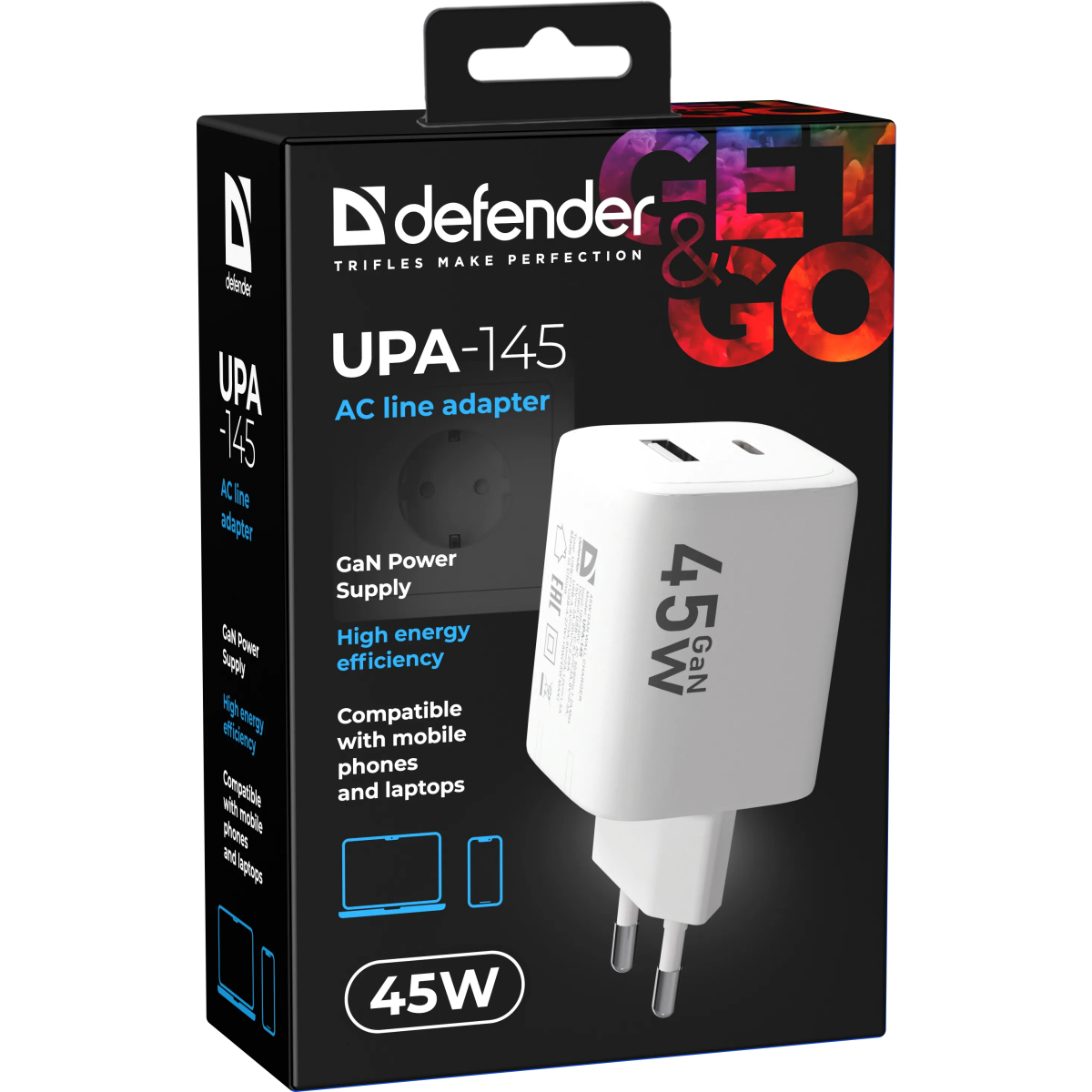 Сетевое зарядное устройство Defender UPA-145 - 83245 - фото 6