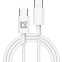 Кабель USB Type-C - USB Type-C, 1м, Defender F182 30W White - 87507