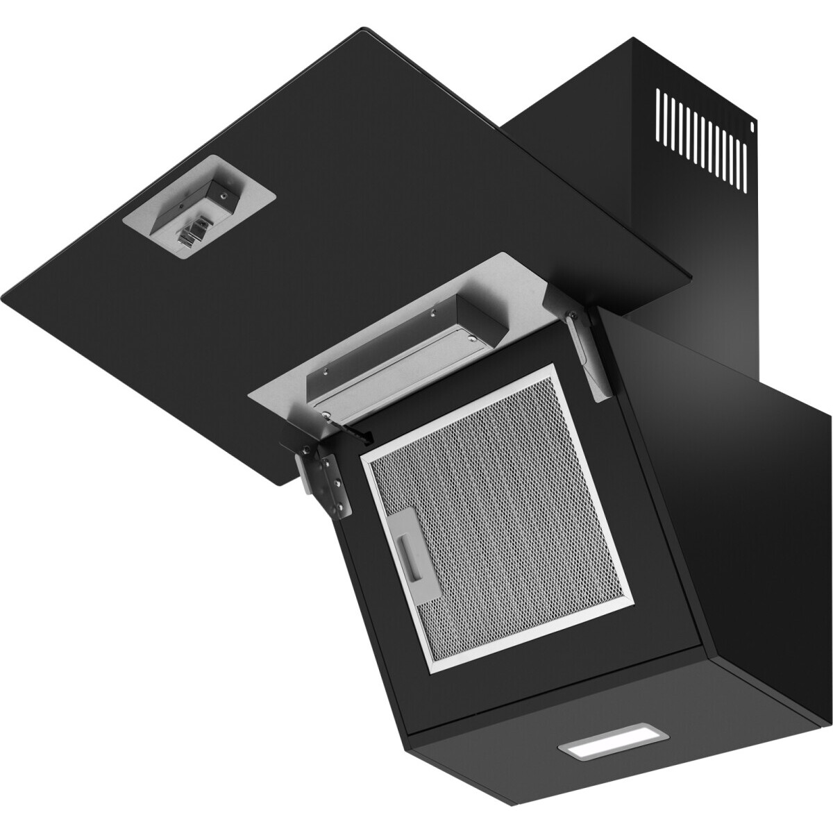 Вытяжка Weissgauff Yota 600 Touch Black Glass - 438290 - фото 6