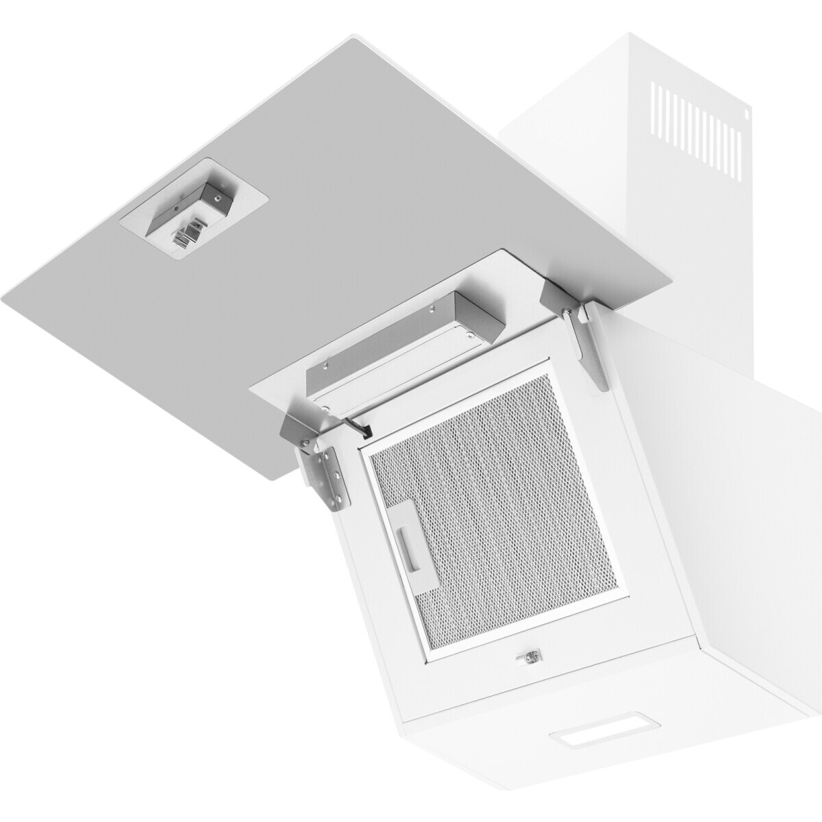 Вытяжка Weissgauff Yota 600 Touch White Glass - 438291 - фото 6