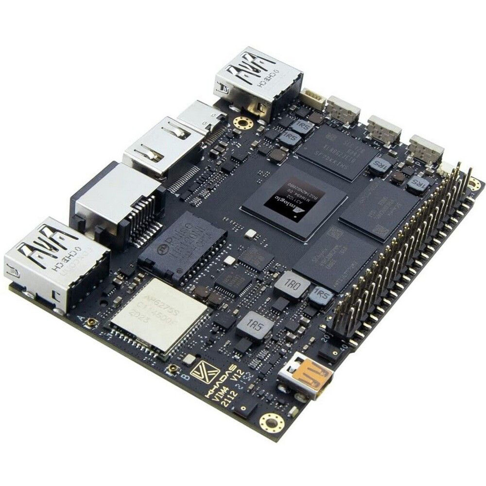 Одноплатный компьютер Khadas New VIM4 - KVIM4-N-01 - фото 3