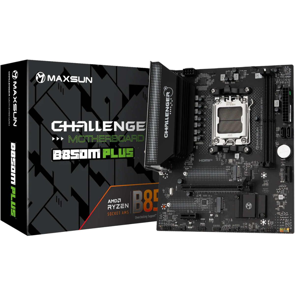 Материнская плата Maxsun Challenger B850M PLUS WIFI - MS-Challenger B850M PLUS WIFI - фото 5