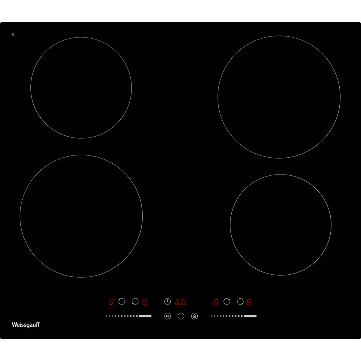 Электрическая варочная панель Weissgauff HV 640 BSG - 437434