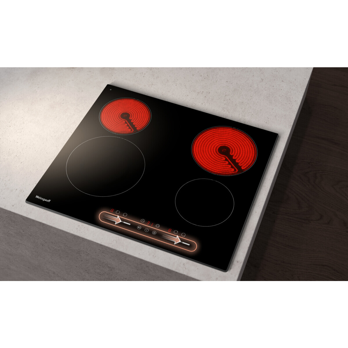 Электрическая варочная панель Weissgauff HV 640 BSG - 437434 - фото 5