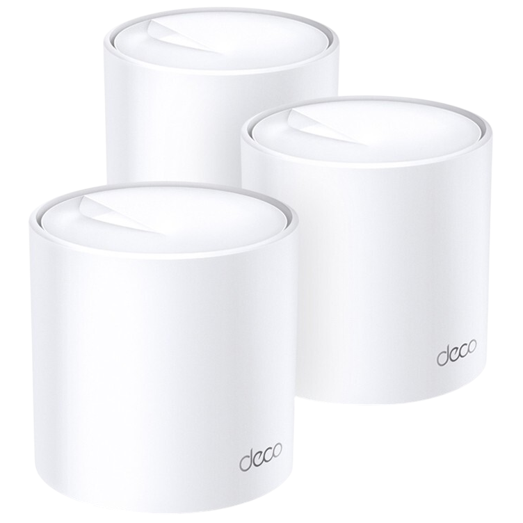 Mesh система TP-Link Deco X60 AX5400 (3 шт.) - Deco X60(3-pack)
