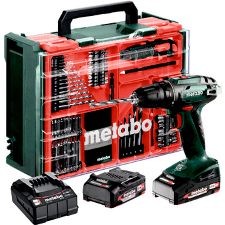 Дрель-шуруповёрт Metabo BS 18 Set