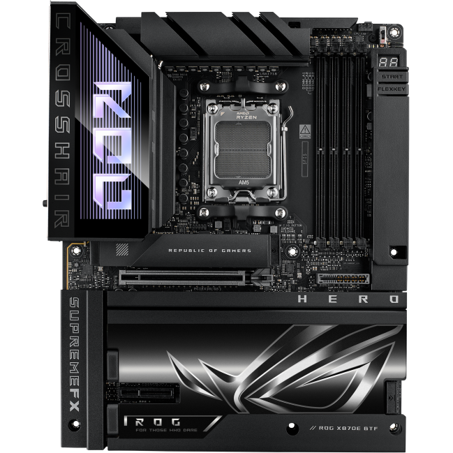 Материнская плата ASUS ROG CROSSHAIR X870E HERO BTF