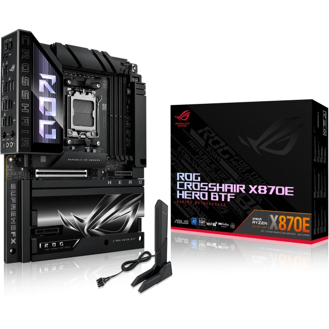 Материнская плата ASUS ROG CROSSHAIR X870E HERO BTF - фото 9