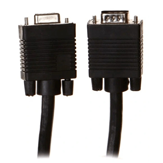 Кабель VGA (M) - VGA (M), 5м, Delux KDVGA15MM-5M