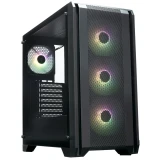 Корпус XASTRA A500 4ARGB Black (A500-BK-FC120ARGB-4F-GL)