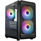 Корпус XASTRA A303M 3FRGB Black (A303M-2FC14F-1FC12F)