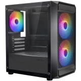 Корпус XASTRA A303M 3FRGB Black (A303M-2FC14F-1FC12F)