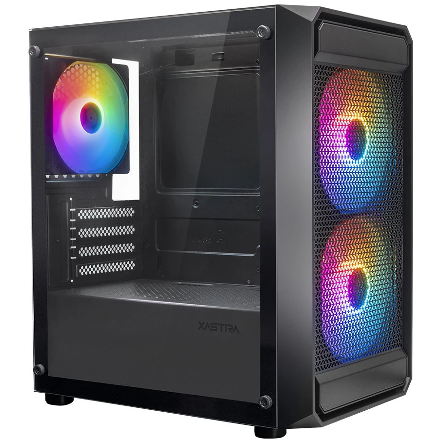 Корпус XASTRA A303M 3FRGB Black - A303M-2FC14F-1FC12F - фото 2