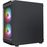 Корпус XASTRA A303M 3FRGB Black (A303M-2FC14F-1FC12F)