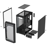 Корпус XASTRA A303M 3FRGB Black (A303M-2FC14F-1FC12F)
