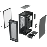 Корпус XASTRA A403 4ARGB Black (A403-4FC12A)