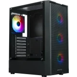 Корпус XASTRA A301 4FRGB Black (A301-BK-FC120FRGB-4F-GL)