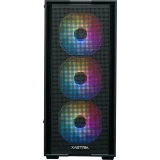 Корпус XASTRA A301 4FRGB Black (A301-BK-FC120FRGB-4F-GL)