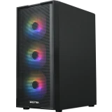 Корпус XASTRA A301 4FRGB Black (A301-BK-FC120FRGB-4F-GL)