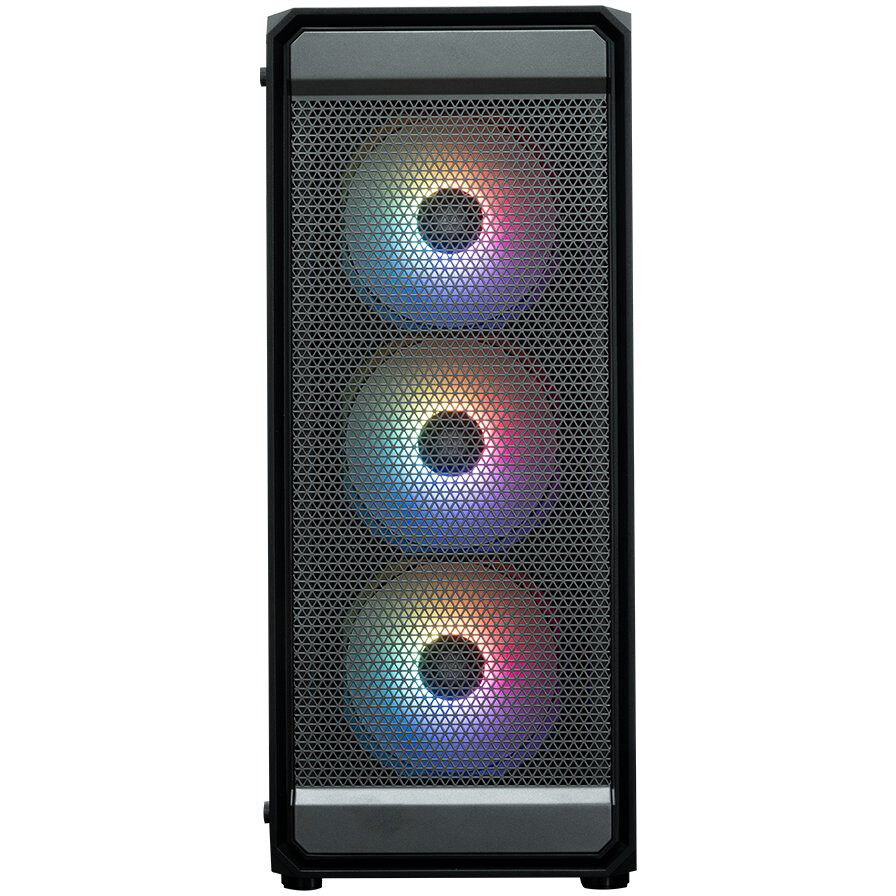 Корпус XASTRA A403 4FRGB Black - A403-4FC12F - фото 3