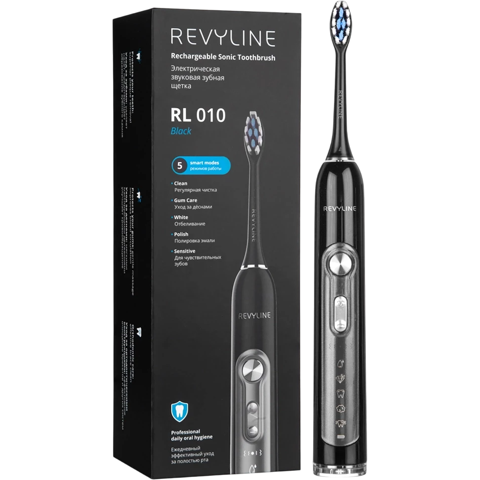 Зубная щётка Revyline RL 010 Black - 4659 - фото 10