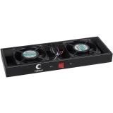 Вентиляторный модуль Cabeus TRAY-FAN2-BK