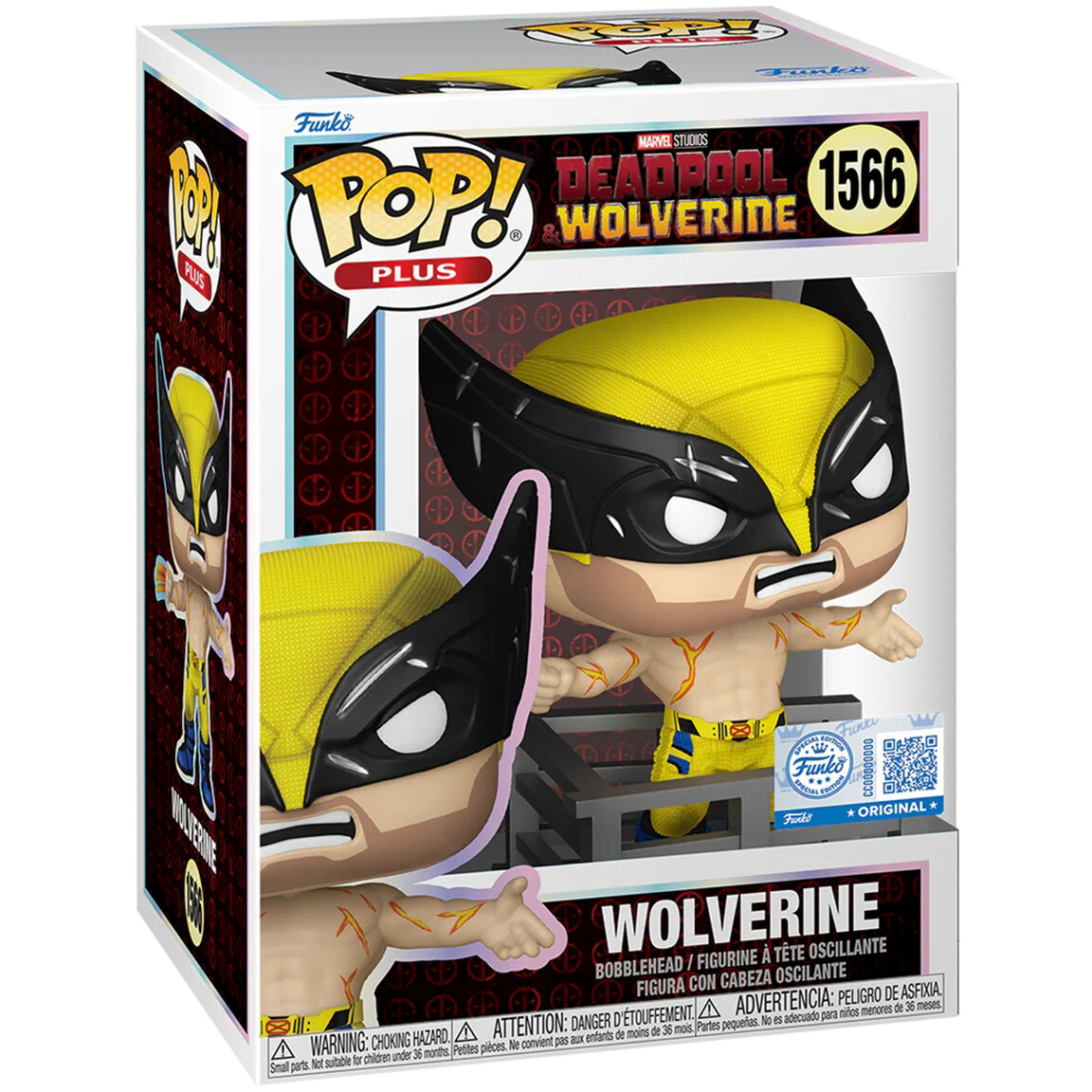 Фигурка Funko POP! Plus Deadpool 3 Wolverine (Finale) - 89327 - фото 2