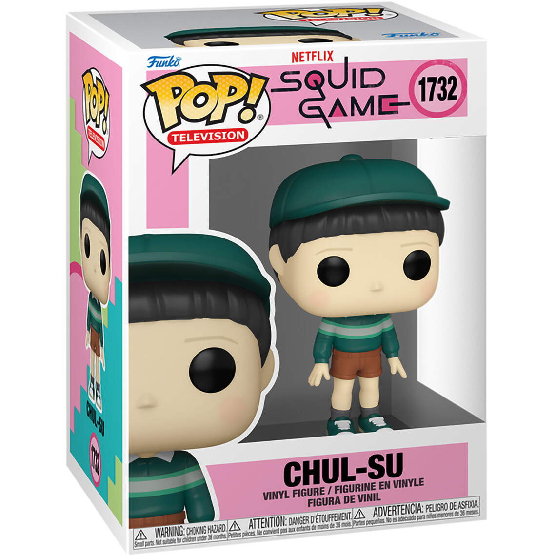 Фигурка Funko POP! TV Squid Game S3 Chul-Su - 83485 - фото 2