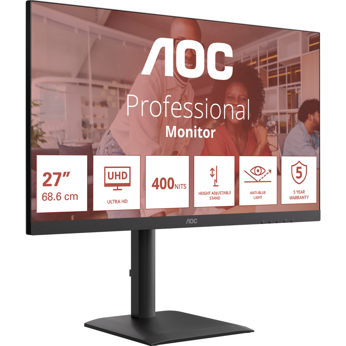 Монитор AOC 27" U27E4CV - фото 3