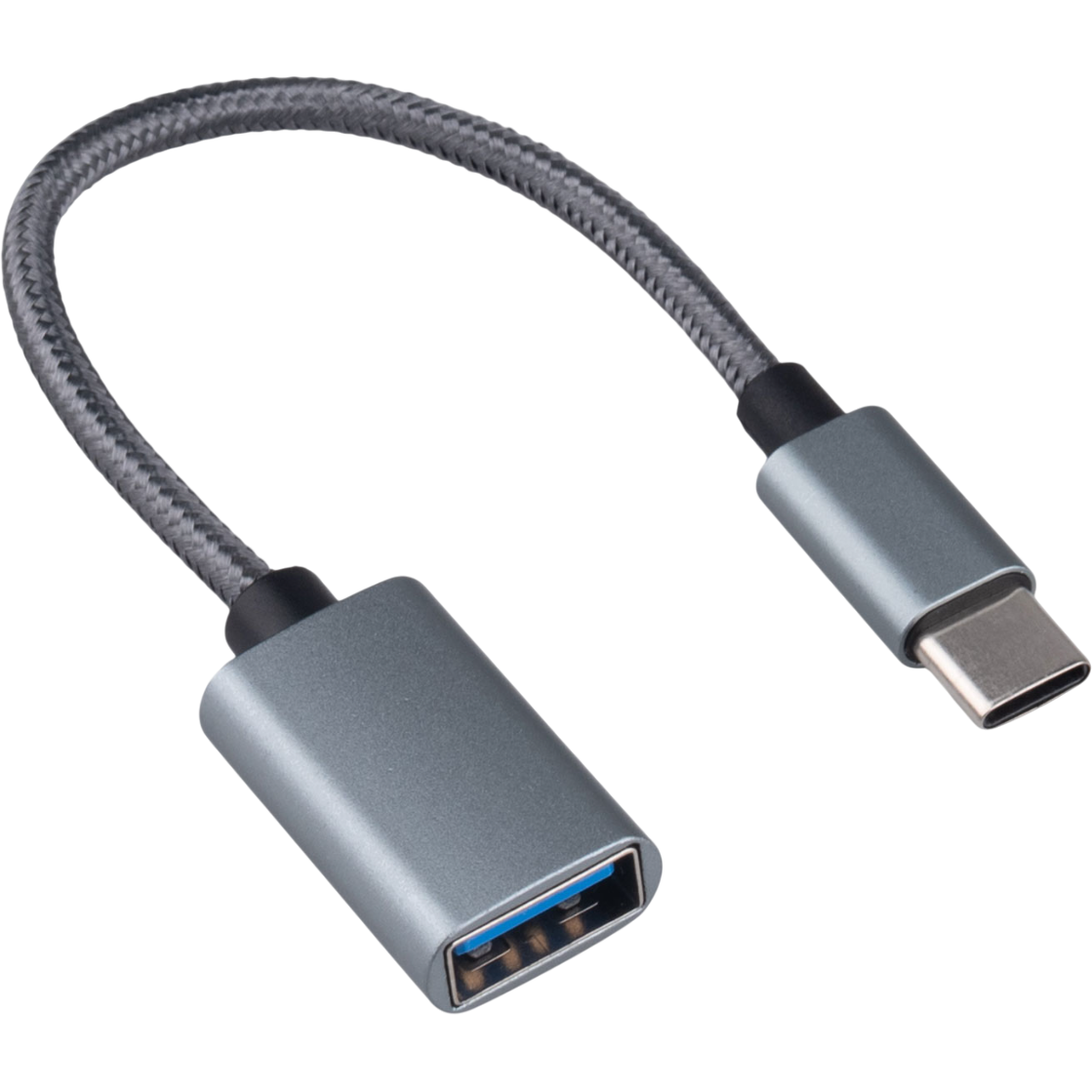 Переходник USB A (F) - USB Type-C, 0.15м, Cablexpert A-OTG-CMAF2-02