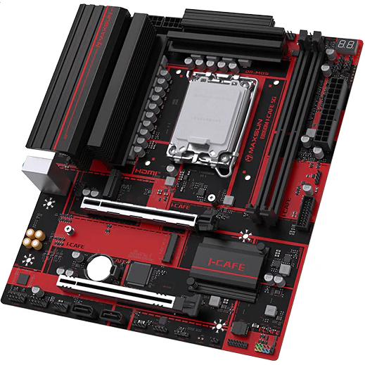 Материнская плата Maxsun B860M I-CAFE 5G - MS-B860M I-CAFE 5G - фото 3