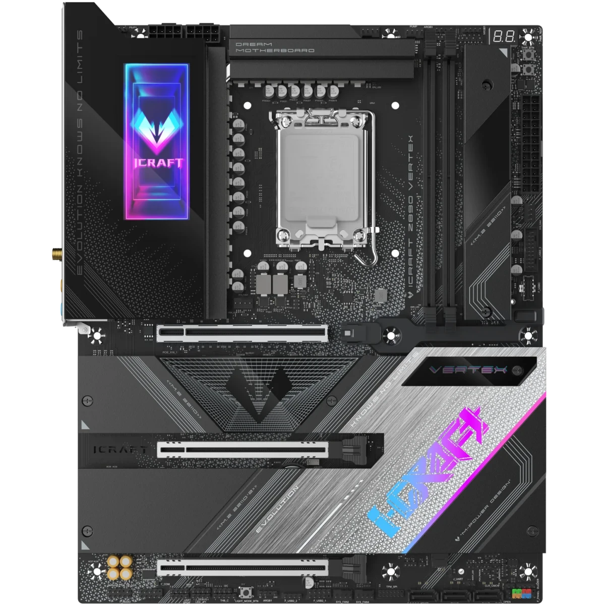 Материнская плата Maxsun iCraft Z890 VERTEX - MS-iCraft Z890 VERTEX