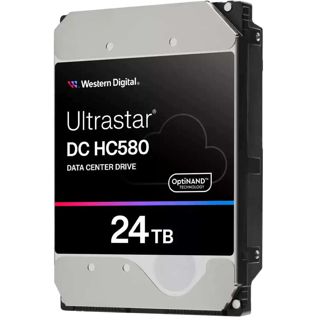 Жёсткий диск 24Tb SATA-III WD Ultrastar DC HC580 (WUH722422ALE6L4)