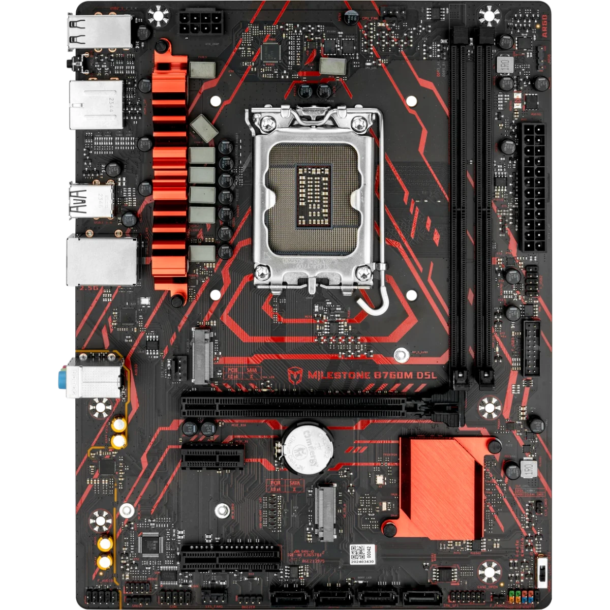 Материнская плата Maxsun Milestone B760M D5L V2 - MS-Milestone B760M D5L V2