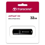 USB Flash накопитель 32Gb Transcend JetFlash 350 Black (TS32GJF350)