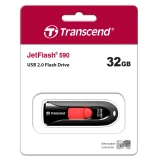 USB Flash накопитель 32Gb Transcend JetFlash 590 Black (TS32GJF590K)