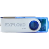 USB Flash накопитель 4Gb Exployd 530 Blue (EX004GB530-Bl)