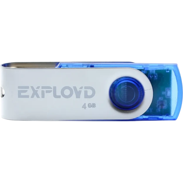 USB Flash накопитель 4Gb Exployd 530 Blue - EX004GB530-Bl - фото 2