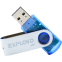 USB Flash накопитель 4Gb Exployd 530 Blue - EX004GB530-Bl - фото 3