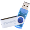USB Flash накопитель 4Gb Exployd 530 Blue - EX004GB530-Bl - фото 4