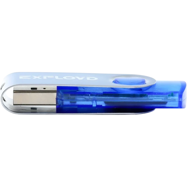 USB Flash накопитель 4Gb Exployd 530 Blue - EX004GB530-Bl - фото 5