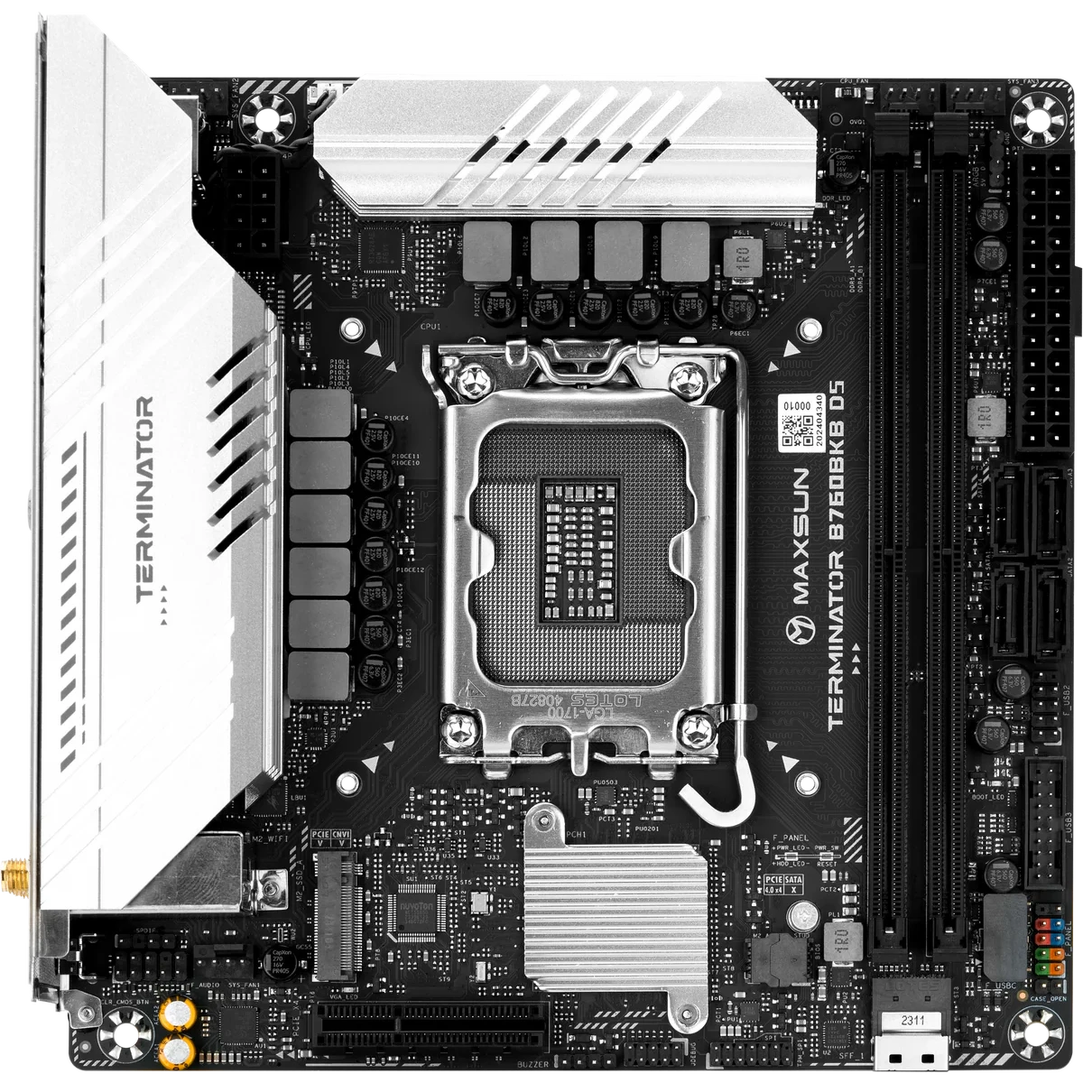Материнская плата Maxsun Terminator B760BKB D5 WIFI - MS-Terminator B760BKB D5 WIFI