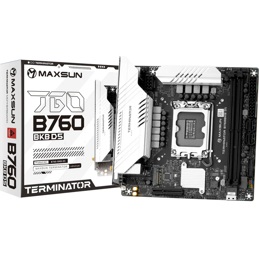 Материнская плата Maxsun Terminator B760BKB D5 WIFI - MS-Terminator B760BKB D5 WIFI - фото 6