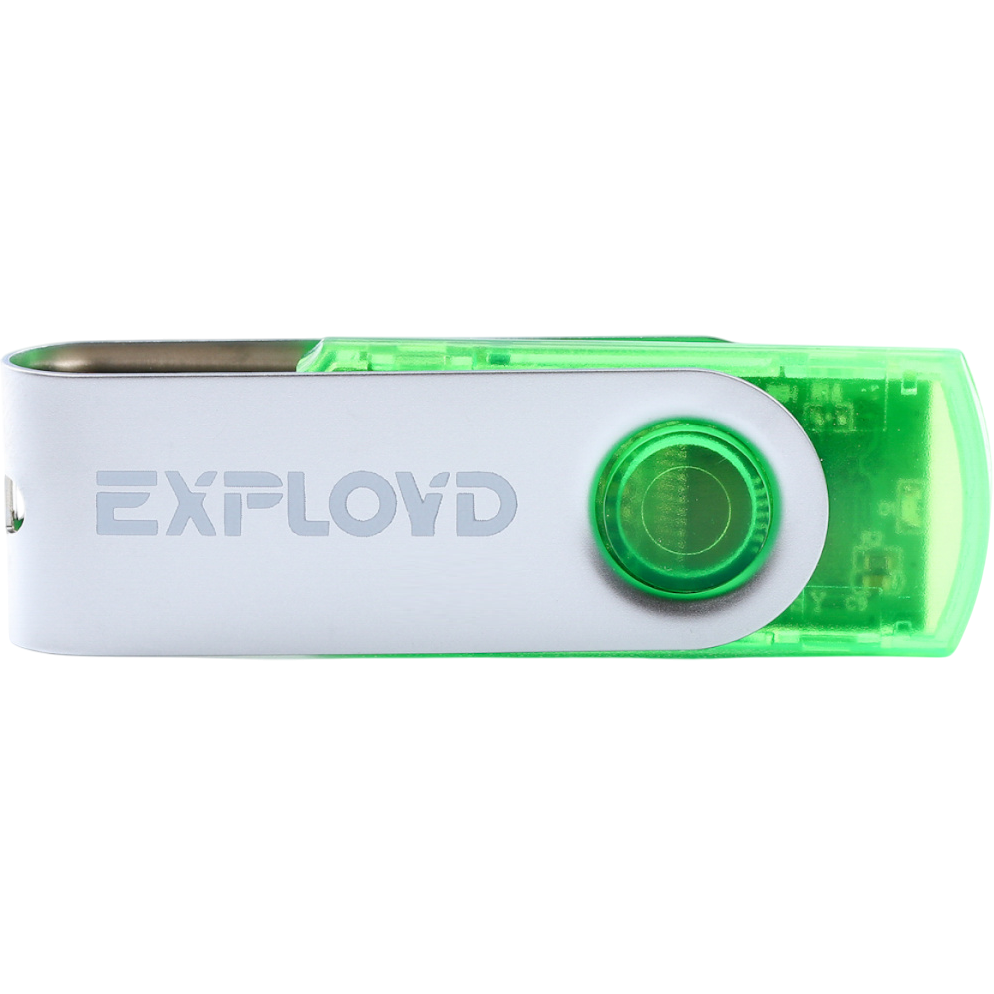 USB Flash накопитель 8Gb Exployd 530 Green - EX008GB530-G - фото 2