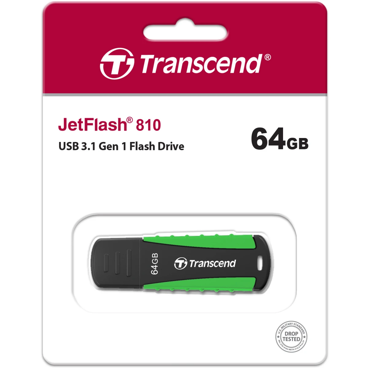 USB Flash накопитель 64Gb Transcend JetFlash 810 (TS64GJF810)