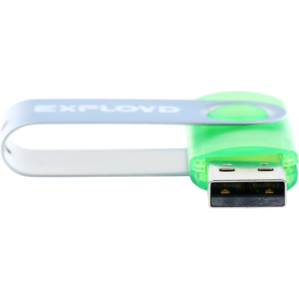 USB Flash накопитель 64Gb Exployd 530 Green - EX064GB530-G - фото 7