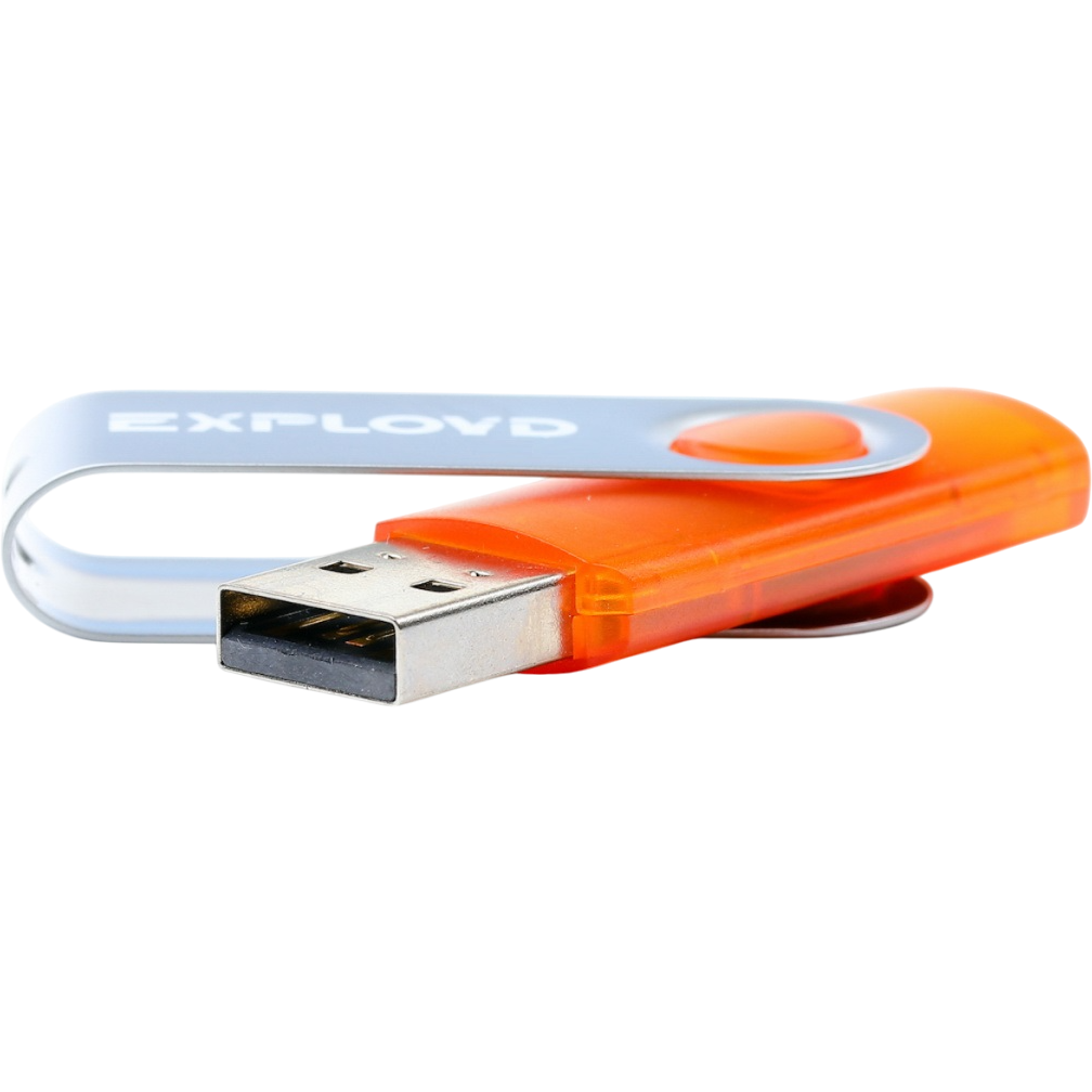 USB Flash накопитель 16Gb Exployd 530 Orange - EX016GB530-O - фото 6