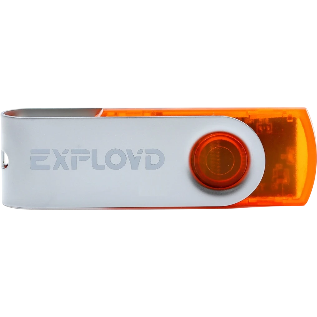 USB Flash накопитель 64Gb Exployd 530 Orange - EX064GB530-O - фото 2