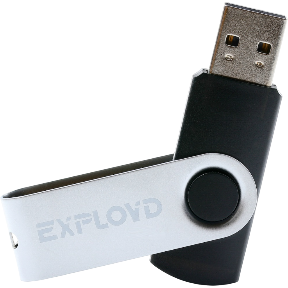 USB Flash накопитель 32Gb Exployd 530 Black - EX032GB530-B - фото 4